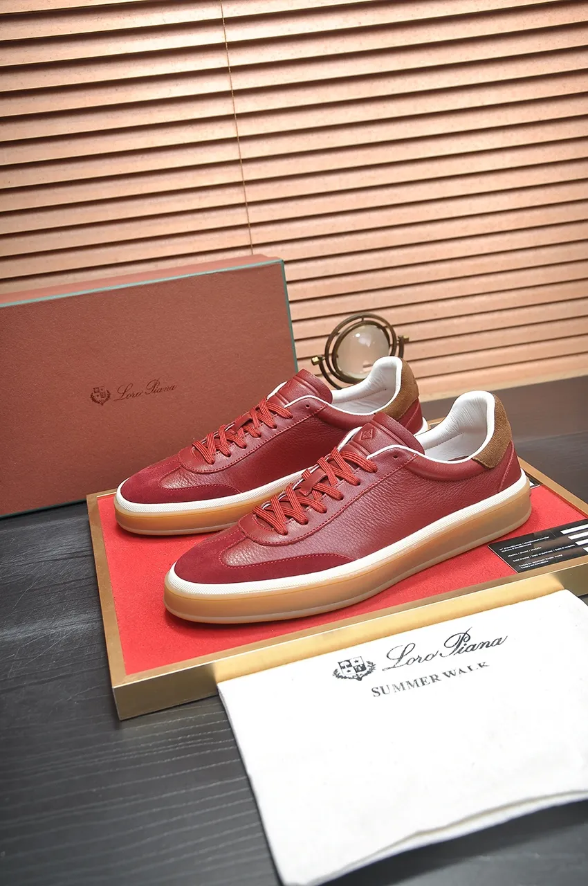 Men's men's shoes 💰540💶【𝐥𝐨𝐫𝐨 𝐏𝐢𝐚𝐧𝐚】lp classic loafers, an Italian treasure brand, the only brand that can match Hermès! Only after wearing it do we realize that we cannot let down our feet. The upper is imported cashmere, the lining of water-dyed cowhide ➕ the cowhide feet, the official original glass rubber outsole, and the pendant. Exclusive original packaging (tag ➕ brand paper ➕ outer box ➕ hand bag) code number: 38-45
